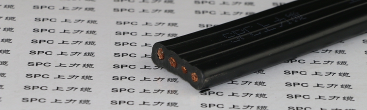 YFFBP行车扁电缆屏蔽型  SPCFLAT-CRANE-CY行车屏蔽扁电缆