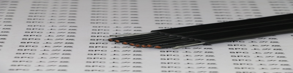YFFBG行车扁电缆10*0.75-钢丝加强型扁平电缆